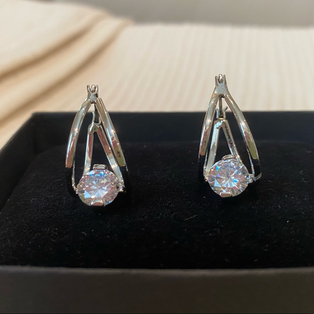 Silver Earrings - image 1